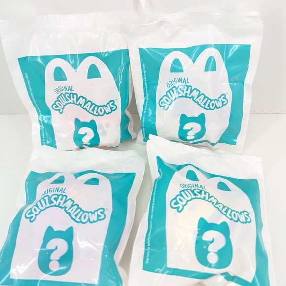 McDonalds Meals Original Squishmallows Lot of 4 & Yu Gi Oh Lot of 3 New Sealed - Picture 2 of 6